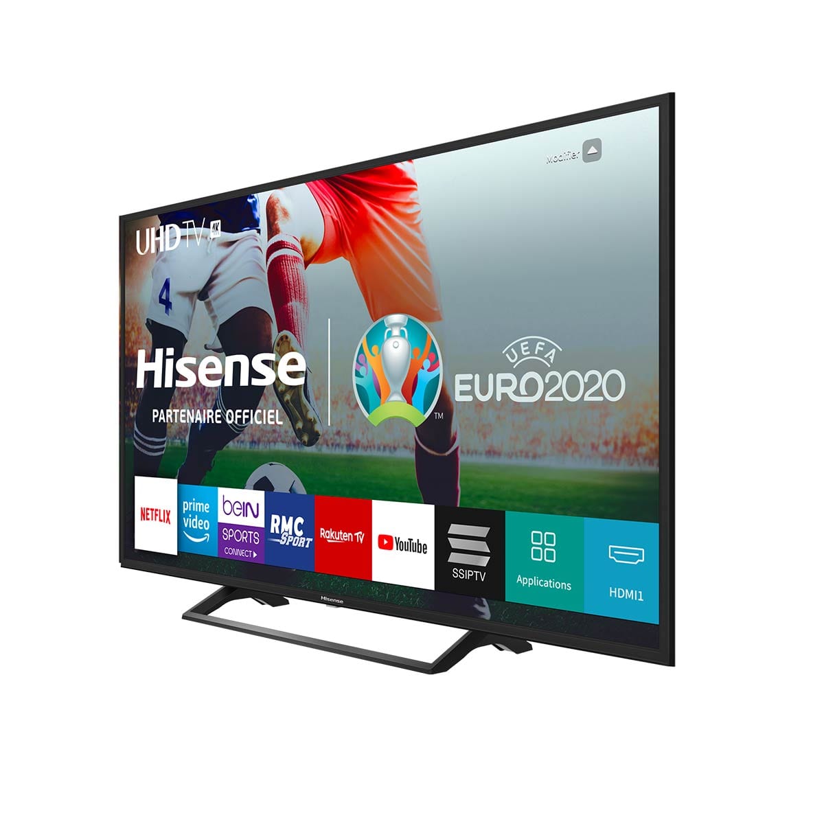 Téléviseur Schneider QLED 4K 43 Pouces (108 Cm) - Smart VIDAA - HDR - HDMI X3 - YouTube, Netflix, Canal+ - Son Dolby Audio 20W
